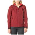 5.11 Work Gear Womens Sierra Softshell Jacket 100% Polyester Micro-Fleece Inner Code Red X-Large Style 38068