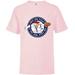 Disney Donald Duck Baseball Pitcher Own the Field Sports â€˜23 - Short Sleeve T-Shirt for Kids - Customized-Soft Pink