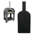 Fule Heavy Duty Outdoor Pizza Oven Cover Bread Oven BBQ Rain Dust Protector Cover