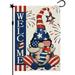 Newhomestyle 4th of July Garden Flag Independence Day Garden Flag Vertical Double Sided Holiday Farm Yard Home Outside Decor 18 x 18 In