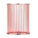 Riapawel Rose Gold Iron Hollow Pen Holder Gold Pen Holder Multifunctional Makeup Brush Holder Storage Box