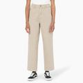 Dickies Women's Regular Fit Duck Pants - Stonewashed Desert Sand Size 4 (FPR05)