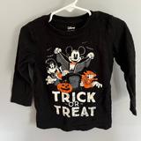 Disney Shirts & Tops | Disney Mickey Halloween Long Sleeve | Color: Black/Orange | Size: 24mb