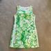 Lilly Pulitzer Dresses | Lilly Pulitzer Mila Shift Dress | Color: Green/White | Size: 6