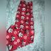 Disney Bottoms | Disney Mickey Mouse Christmas Santa Leggings Kids Large Super Comfy Super Soft | Color: Red/White | Size: Lg