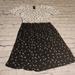 Lularoe Dresses | Lularoe Amelia Dress With Pockets | Color: Black/White | Size: M