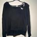 Pink Victoria's Secret Sweaters | Black Pink Victoria's Secret Crop Hoodie | Color: Black/White | Size: S