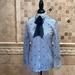 Gucci Tops | Gucci Peter Rabbit Blue/White Striped Long Sleeve Blouse | Color: Blue/White | Size: 40