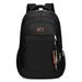 CoCopeaunt College Student School Backpack Men Laptop 15.6 Inch Nylon Black Large Capacity Backpack Casual Bag