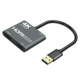 Ykohkofe USB To Video HD Live Streaming Card Recorder HDMI Game/Video 1080P 3.0 HDMI cable HDMI