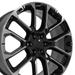 24x10 OE Wheels CV67 Black Machined Wheel 6x5.5 (28mm)