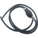 Fuel Line Assembly 6.5 FT Fuel Hose Line Assembly 5/16â€™â€™ Inner Dia. Fuel Hose Line Assembly with Primer Bulb Steel Hose Clamps for Marine Outboard Boat Motor Tractors