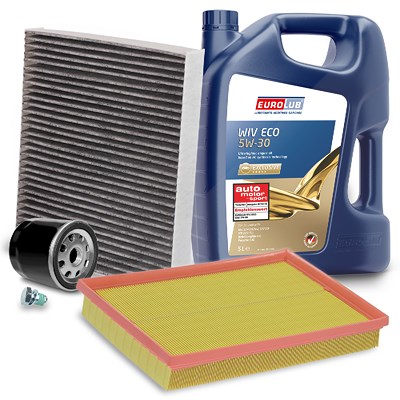 Bestprice Inspektionspaket Filtersatz SET A + 5l ÖL [Hersteller-Nr. 10493605] für Seat, Skoda, VW Image