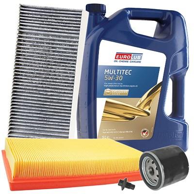 Bestprice Inspektionspaket Filtersatz SET A + 5l ÖL für Ford Image