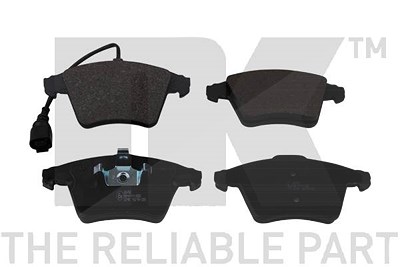 Nk Bremsbelagsatz mit Warnkontakt vorne [Hersteller-Nr. 224762] für VW