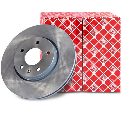 Febi Bilstein Bremsscheibe belüftet vorne [Hersteller-Nr. 39190] für Vauxhall, Opel, Chevrolet