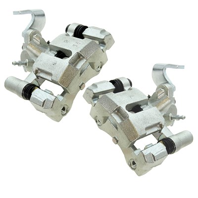 Bestprice 2x Bremssattel mit Halter hinten links und rechts [Hersteller-Nr. 10690759] für Mazda