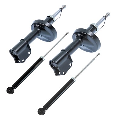 Bestprice 4x Stoßdämpfer vorne+hinten Gasdruck beidseitig [Hersteller-Nr. 10700139] für Renault