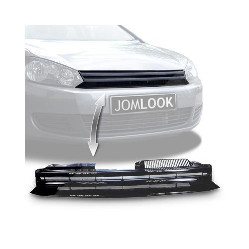 Jom Kühlergrill für VW Golf 6 schwarz ohne Emblem [Hersteller-Nr. 1L0853653JOE] für VW