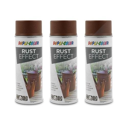 Dupli Color 3x 400ml Rosteffekt-Spray [Hersteller-Nr. 383588]