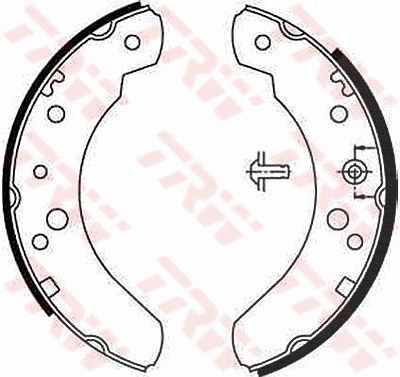 Trw Bremsbackensatz [Hersteller-Nr. GS6224] für Ford, Morgan