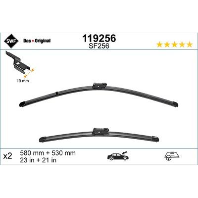 Swf Wischblatt [Hersteller-Nr. 119256] für BMW, Land Rover, Toyota Image