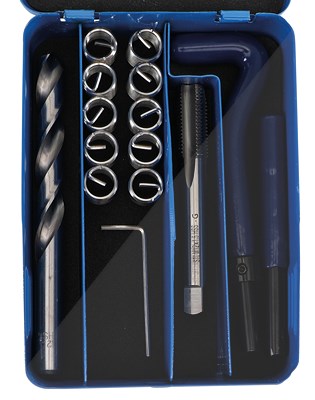 Bgs Gewinde-Reparatursatz - M12 x 1,5 mm - 14-tlg. [Hersteller-Nr. 9429] Image