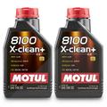 Motul 2x 1 L 8100 X-clean+ 5W-30 [Hersteller-Nr. 109222]