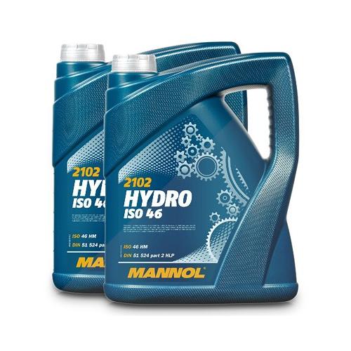 Mannol 2x 5 L Hydro ISO 46 Hydrauliköl [Hersteller-Nr. MN2102-5]