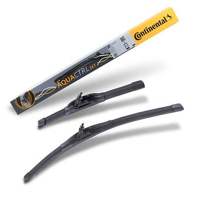 Continental Wischerblätter vorne - AQUACTRL SET [Hersteller-Nr. 2800011118280] für Abarth, Fiat, Ford, Renault Image