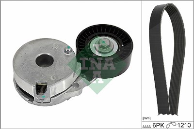 Schaeffler Ina Keilrippenriemensatz [Hersteller-Nr. 529051210] für Nissan, Renault Image