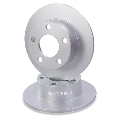 Atec 2x Bremsscheibe Hinterachse Voll [Hersteller-Nr. 40574365] für BMW Image