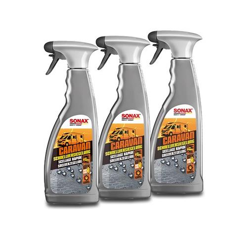 Sonax 3x 750 ml CARAVAN SchnellVersiegelung [Hersteller-Nr. 07574000]