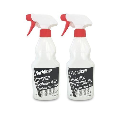 Yachticon 2x Polymer Sprühwachs 500 ml