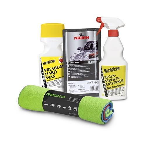 Yachticon Regenstreifen Entferner + Hard Wax Versiegelung Set