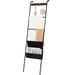 17 Stories 5 ft Blanket Ladder Metal in Black | 64.5 H x 16.7 W x 12 D in | Wayfair 9E181EBEFC6D44CEB7999A889437C8DF