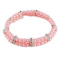 2 Lines Pet Jewelry Cute Cat Collar With Shiny Fancy Dog Collar Necklace With Rhinestone Pearl Pendant