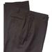 J. Crew Pants | J Crew Dress Pants Brown Flat Front Wool Blend Flannel Men's Size 36 X 30 | Color: Brown | Size: 36 X 30