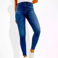 American Eagle Outfitters Jeans | Ae Highest Rise Jegging “Regular Length” | Color: Blue | Size: 26