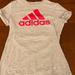 Adidas Tops | Adidas Tee | Color: Gray/Pink | Size: M