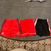 Nike Bottoms | Bundle Of Boys Athletic Shorts | Color: Black/Red | Size: 24mb