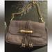 Gucci Bags | Gucci Purple Bamboo Croisette Leather Shoulder Bag | Color: Gold/Purple | Size: Os