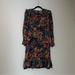 Anthropologie Dresses | Anthropologie X Kachel Floral Dress | Color: Black | Size: 12