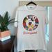 Urban Outfitters Tops | Disney Mickey Mouse Flags T-Shirt (Large) | Color: Cream/Red | Size: L