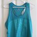 Disney Tops | Disney Parks Blue Workout Tank Top (Size M) | Color: Blue | Size: M