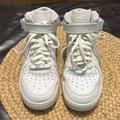 Nike Shoes | Nike Air Force 1 In A Size 6y White | Color: White | Size: 6b