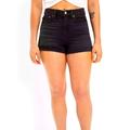 American Eagle Outfitters Shorts | American Eagle | Highest Rise 90’s Boyfriend Black Denim Shorts | Size 0 | Nwt | Color: Black | Size: 0