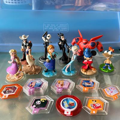 Disney Video Games & Consoles | Disney Infinity Frozen, Sorcerer Mickey, Baymax Etc Characters | Color: Red | Size: Os