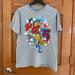 Disney Shirts | Disney World Florida 2015 Men's L Gray Short Sleeve T-Shirt Shirt Mickey Minnie | Color: Gray | Size: L