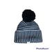 Kate Spade Accessories | Kate Spade Pom Pom Beanie Hat Women One Size. | Color: Black/Gray | Size: Os